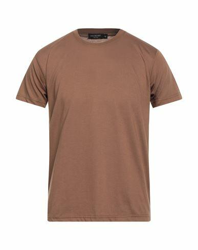 Bolongaro Trevor Man T-shirt Brown Cotton, Polyester Cover