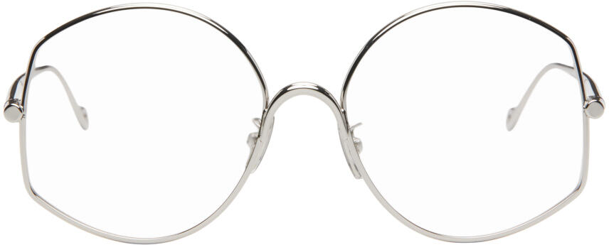 LOEWE Silver Refined Metal Glasses Cover