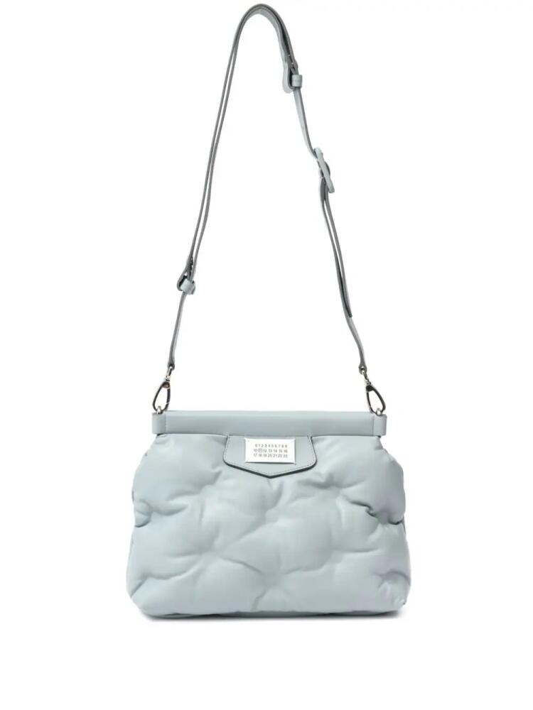 Maison Margiela small Classique matelassé shoulder bag - Blue Cover