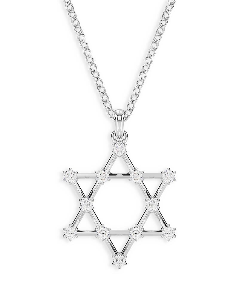 Swarovski Insigne Crystal Star of David Pendant Necklace, 15.75-18.5 Cover