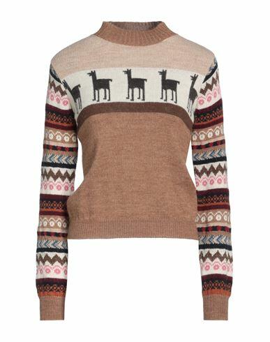 Weekend Max Mara Woman Sweater Camel Acrylic, Alpaca wool, Wool Cover