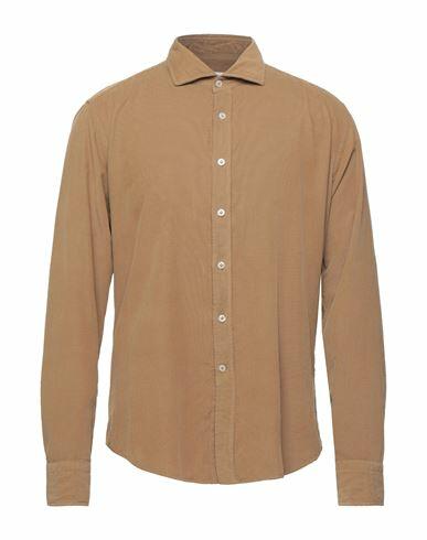 Ghirardelli Man Shirt Sand Size 17 ½ Cotton Cover