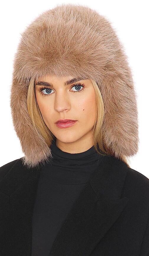 8 Other Reasons Trapper Faux Fur Hat in Brown Cover