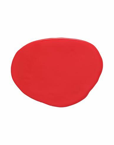 Maison Margiela Woman Brooch Red Plastic, Steel Cover