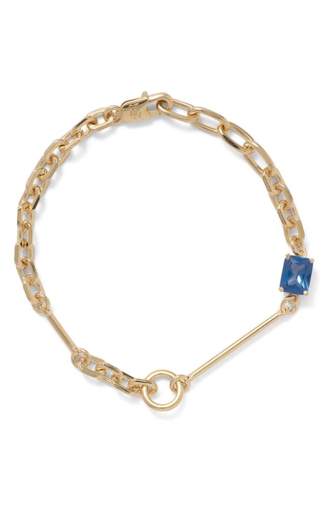 Lady Grey Osian Bracelet in Gold/Blue Zircon Cover