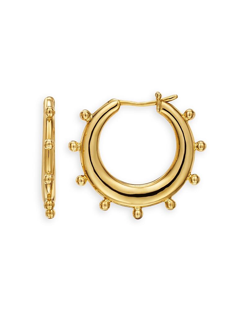 Temple St. Clair 18K Yellow Gold Classic Medium Yoga Hoop Earrings Cover