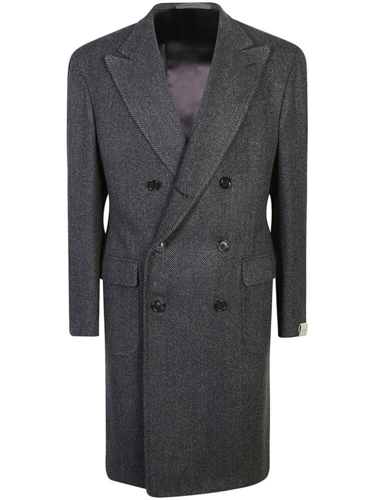 Corneliani double-breasted coat - Grey Cover