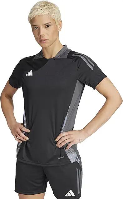 adidas Tiro24 Competition Training Jersey (Black/Team Dark Grey) Women's Clothing Cover