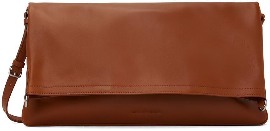 Dries Van Noten Tan Leather Bag Cover