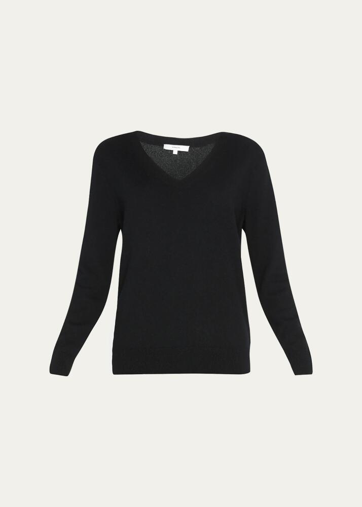 Vince Weekend V-Neck Cashmere Pullover Sweater Cover