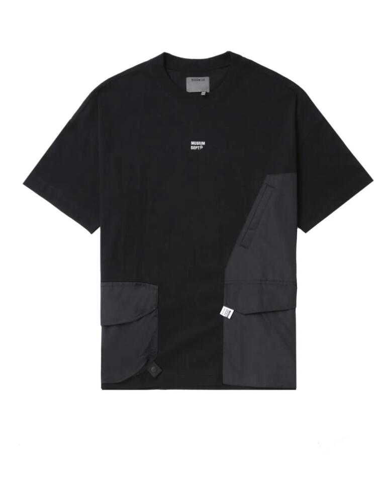 Musium Div. cargo-pocket cotton T-shirt - Black Cover