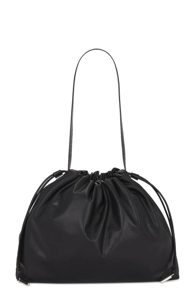 The Row Angy Hobo Bag in Black Cover