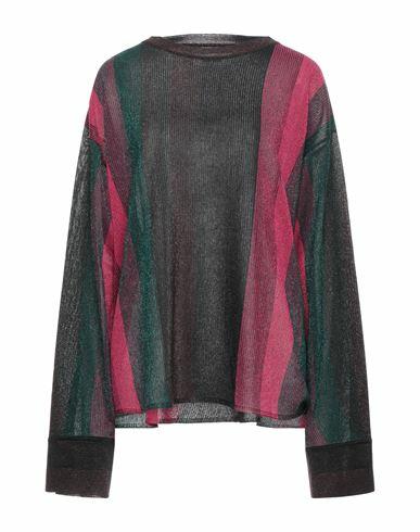 Circus Hotel Woman Sweater Cocoa Viscose, Polyester Cover