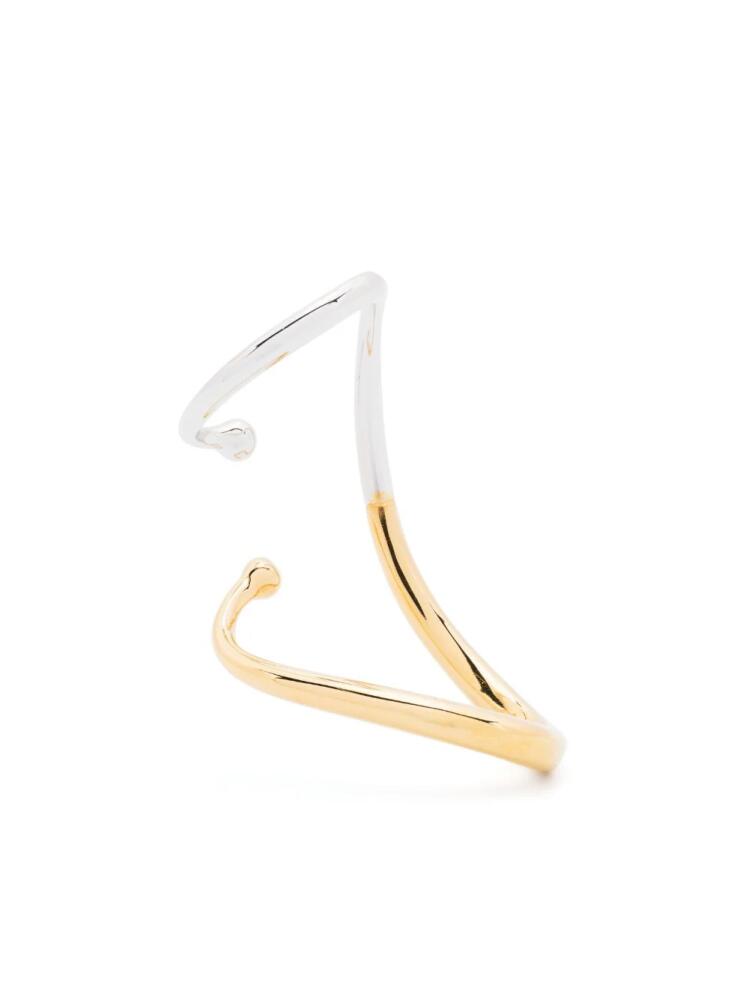 Charlotte Chesnais Petit Mirage gold-plated ear cuff - Silver Cover