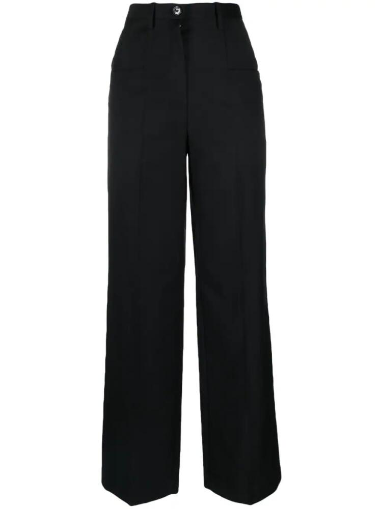 Sonia Rykiel straight wool tailored trousers - Black Cover