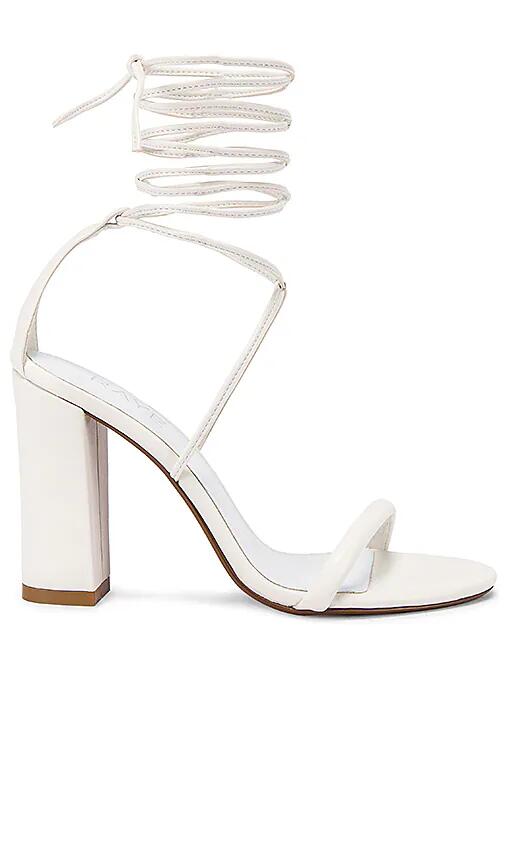 RAYE Mojave Heel in White Cover