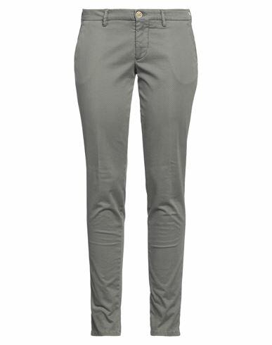 Berwich Woman Pants Grey Cotton, Elastane Cover