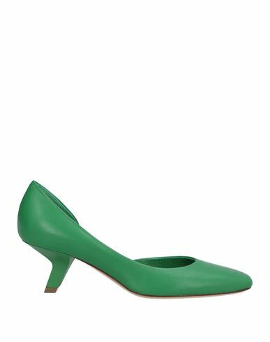 Roberto Festa Woman Pumps Green Soft Leather Cover