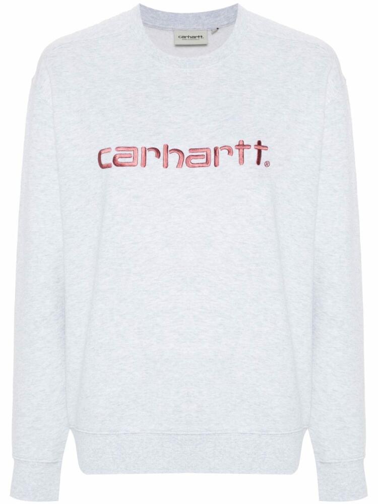 Carhartt WIP logo-embroidered sweatshirt - Grey Cover