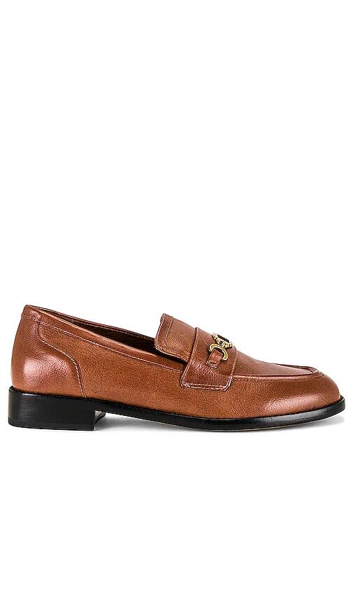 Larroude Patricia Loafer in Brown Cover