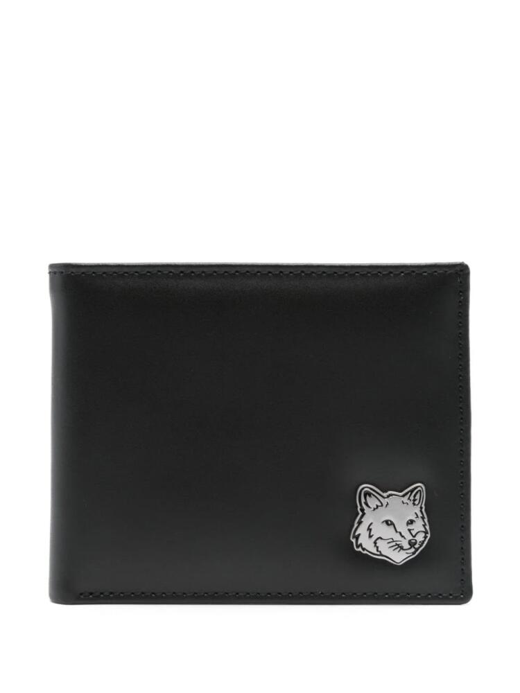 Maison Kitsuné Fox Head wallet - Black Cover