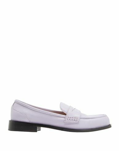 8 By Yoox Woman Loafers Lilac Ovine leather Cover