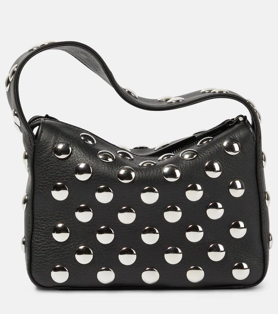 Khaite Elena Small studded leather shoulder bag Cover