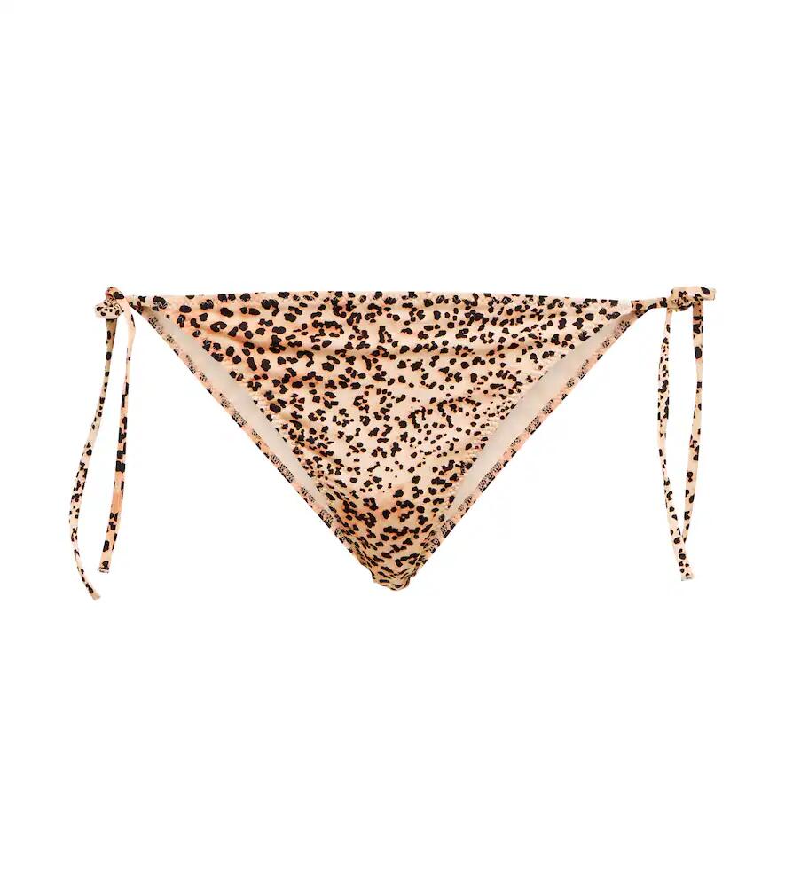 Ulla Johnson Maria leopard-print bikini bottoms Cover