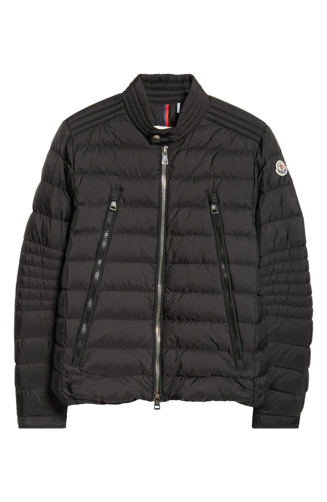 Moncler Amiot Water Repellent Down Puffer Jacket in Black Cover