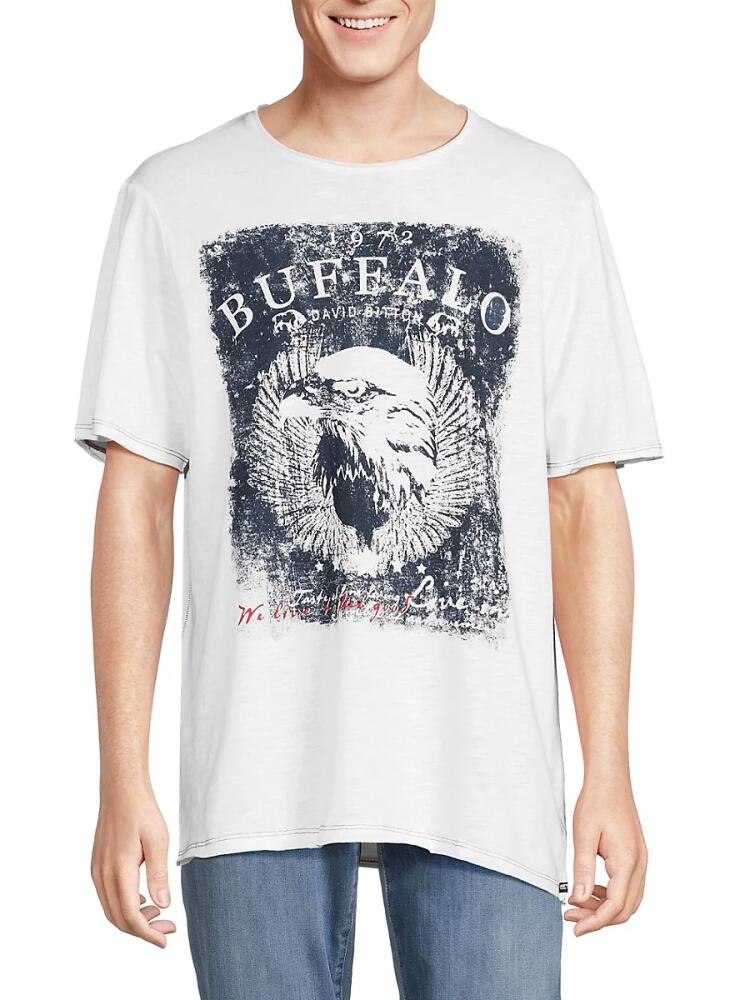 BUFFALO David Bitton Men's Nansen Graphic Tee - White Cover