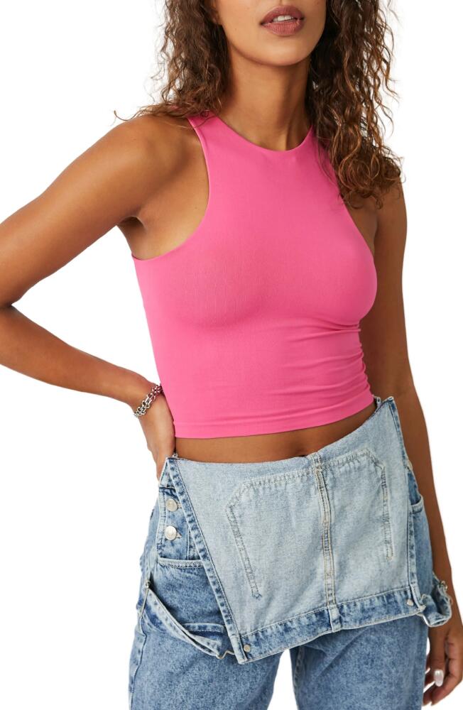 Free People Clean Lines Crop Tank in Pompom Cover