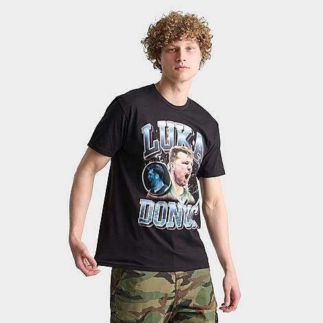 Mitchell And Ness Men's Luka Dončić Concert Graphic T-Shirt in Black/Black Cover