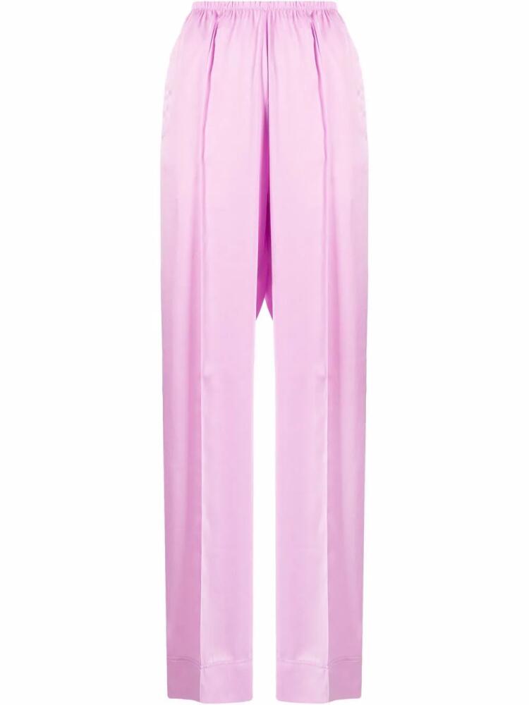 Palm Angels side-stripe track pants - Purple Cover