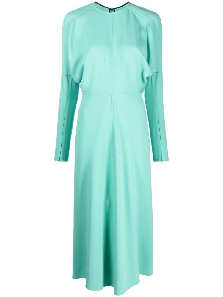 Victoria Beckham Dolman midi dress - Blue Cover