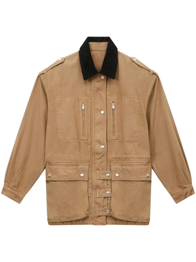 MARANT ÉTOILE Joanna denim jacket - Brown Cover