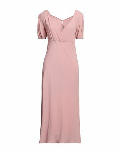 N°21 Woman Maxi dress Blush Acetate, Silk Cover