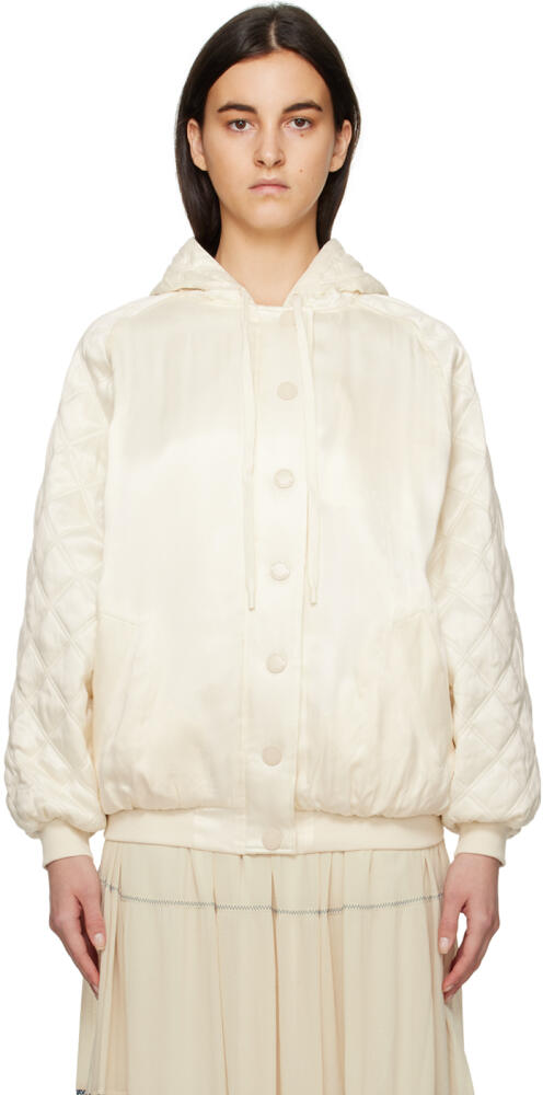 See by Chloé Off-White Shell Jacket Cover