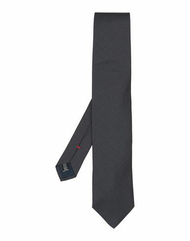 Fiorio Man Ties & bow ties Steel grey Silk Cover