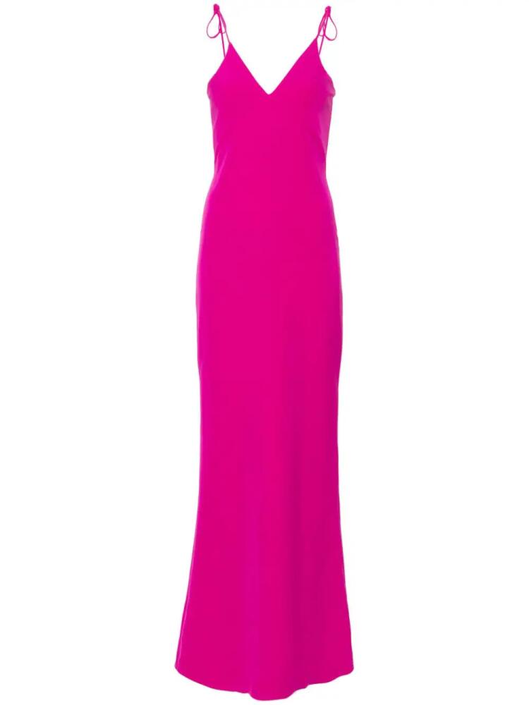 Ana Radu V-neck maxi dress - Pink Cover