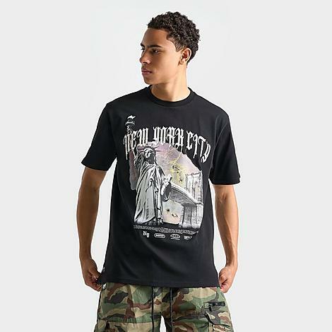 Supply And Demand Men's NYC Cabbed Graphic T-Shirt in Black/Black Cover