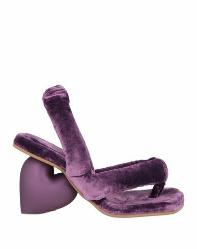 Yume Yume Woman Thong sandal Purple Textile fibers Cover