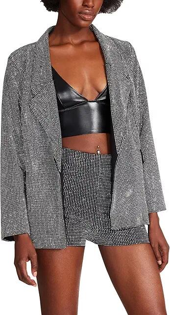 Steve Madden Aya Blazer (Silver) Women's Clothing Cover