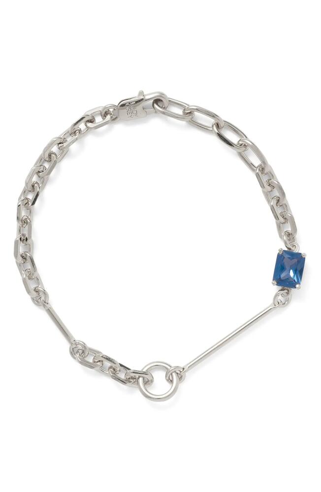 Lady Grey Osian Bracelet in Silver/Blue Zircon Cover