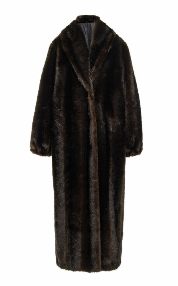 THE GARMENT - Dixie Faux-Fur Coat - Brown Cover