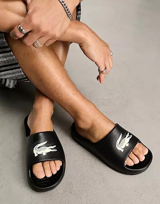 Lacoste Serve 2.0 Evo slides in black Cover