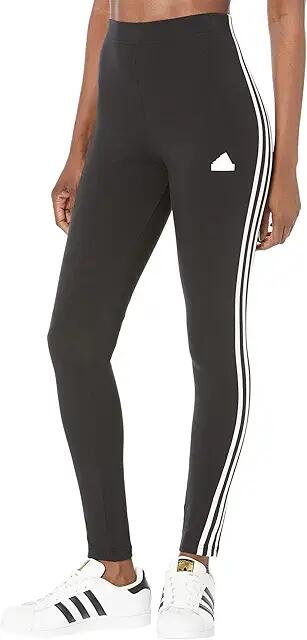 adidas Future Icon 3-Stripes Leggings (Black) Women's Casual Pants Cover