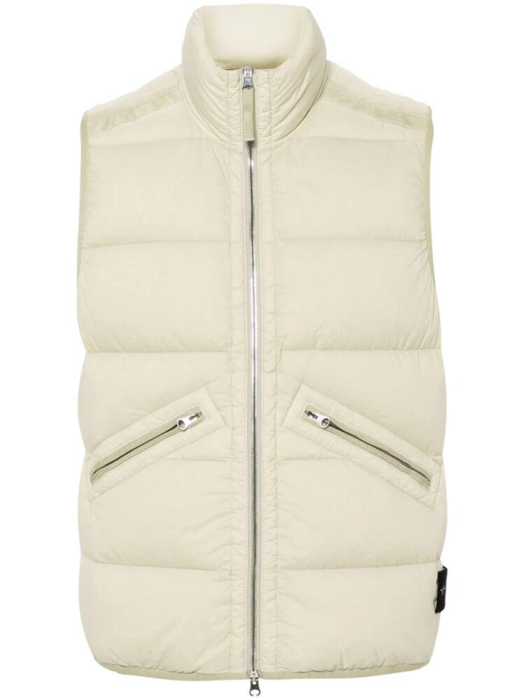 Stone Island Compass-badge gilet - Neutrals Cover