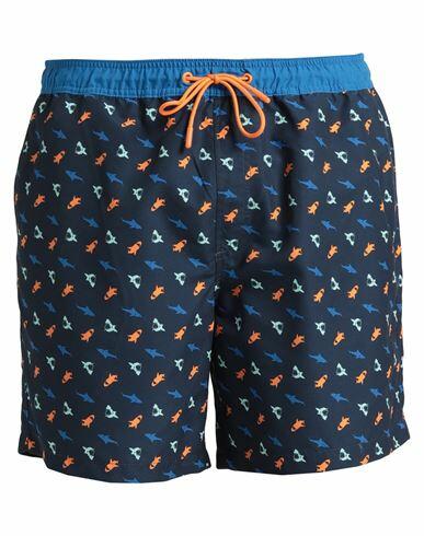 North Sails Man Swim trunks Midnight blue Polyester Cover