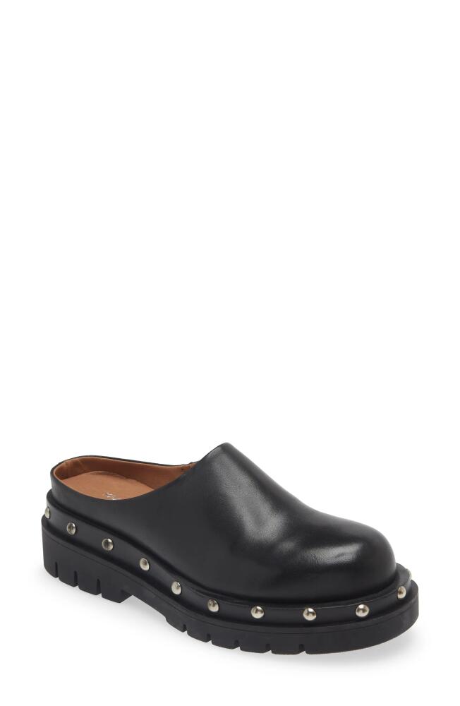 Kaanas Meg Lug Sole Mule in Black Cover