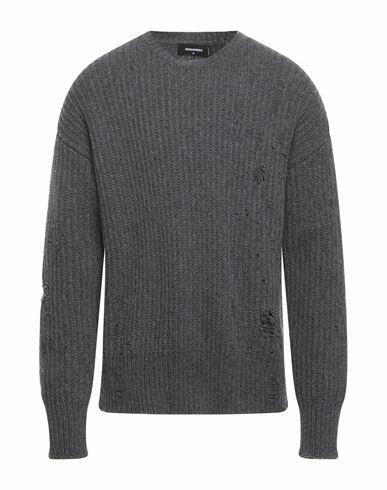 Dsquared2 Man Sweater Lead Wool Cover